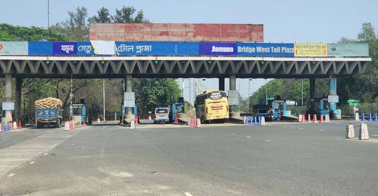 যমুনা সেতু দিয়ে এক দিনে ৩১ হাজার গাড়ি পারাপার